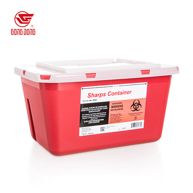 Residuos Sharp Container rojo 1QT 2QT 5QT 1Gal 2Gal 6Gal