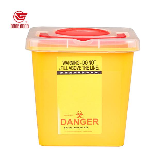Elegir un contenedor de Sharps apropiado