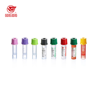 Micro tubos de recolección de sangre
