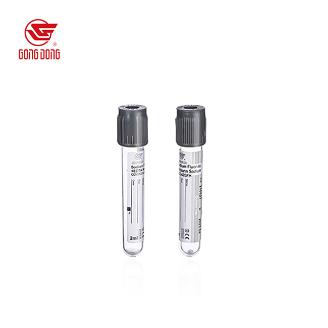 Tubo de recolección de sangre de vacío desechable (tubo de glucosa)